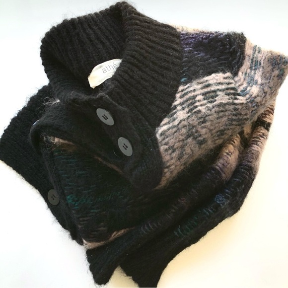 Vanessa Bruno Athe Long Wool Oversized Sweater Cardigan - Picture 4 of 13